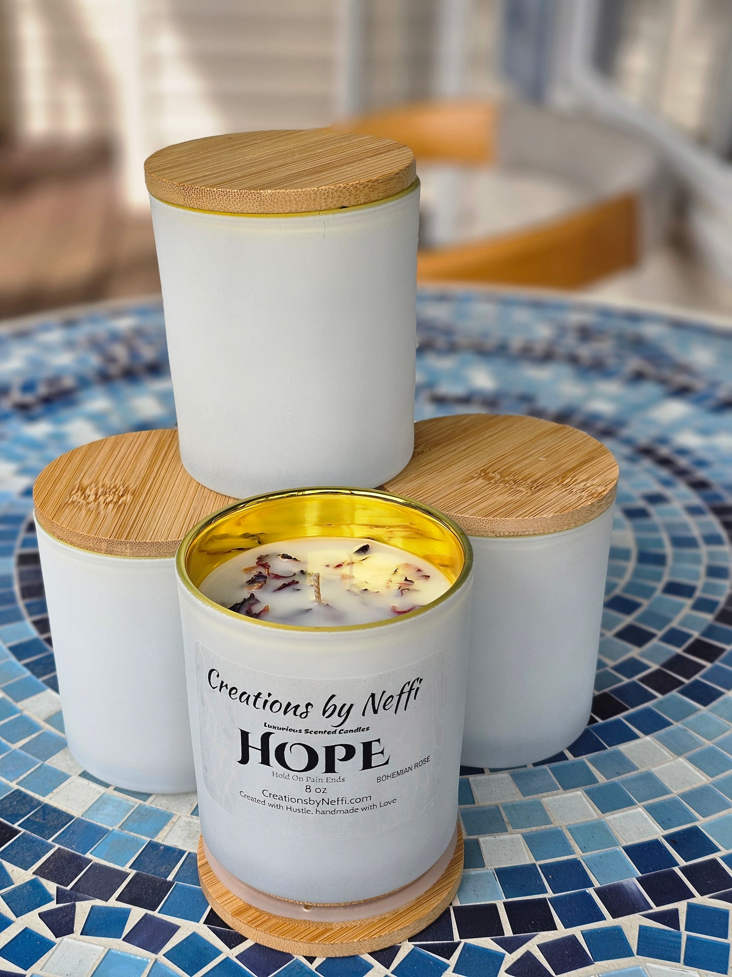 HOPE 8oz - Bohemian Rose