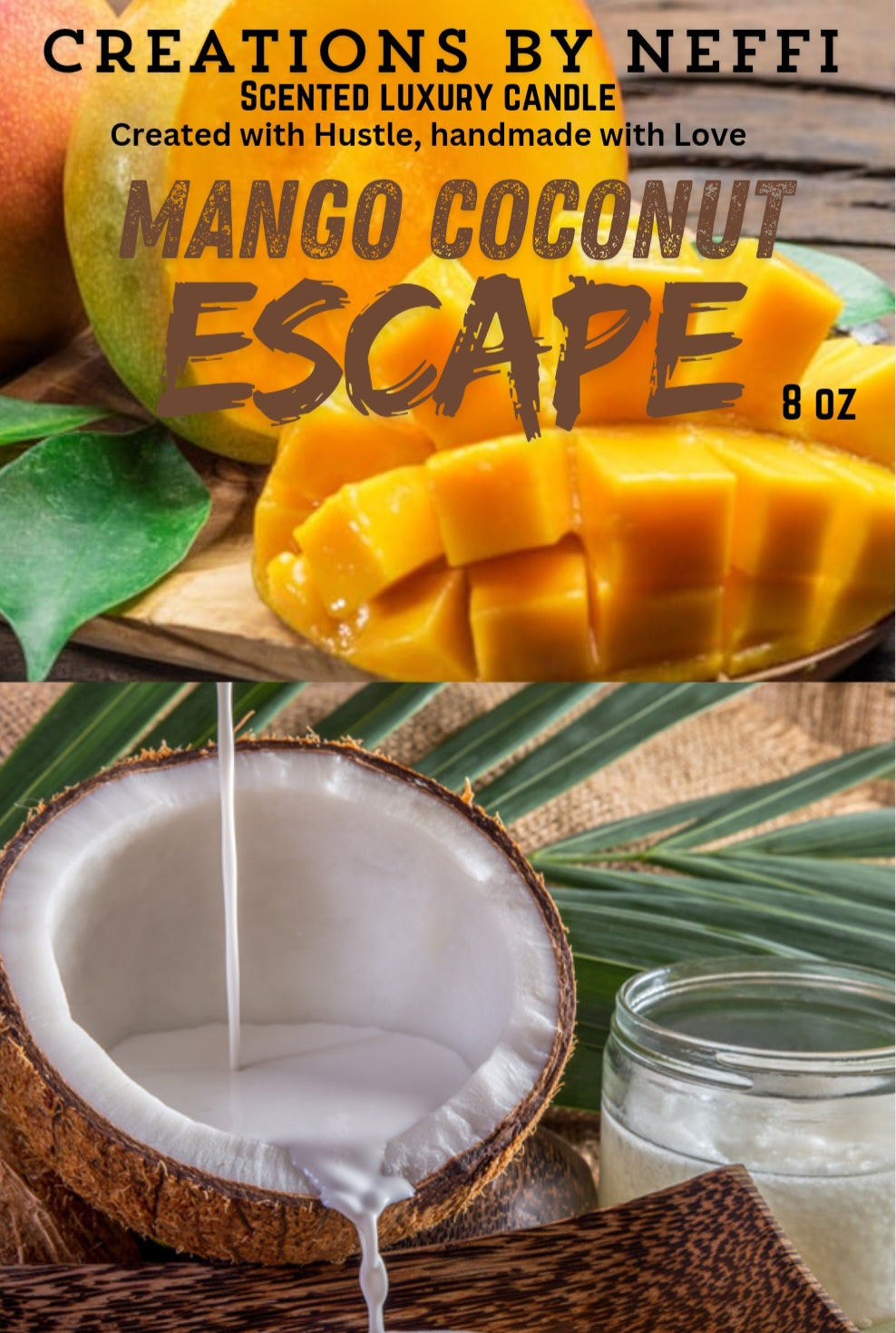 Mango Coconut Milk 9oz